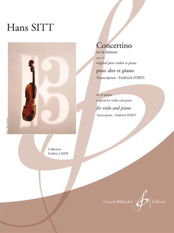 Concertino en la mineur, op. 31 Visual